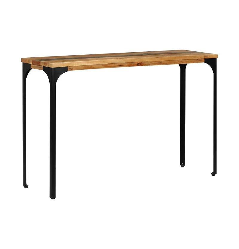 vidaXL Console Table 47.2"x13.8"x29.2" Solid Reclaimed Wood