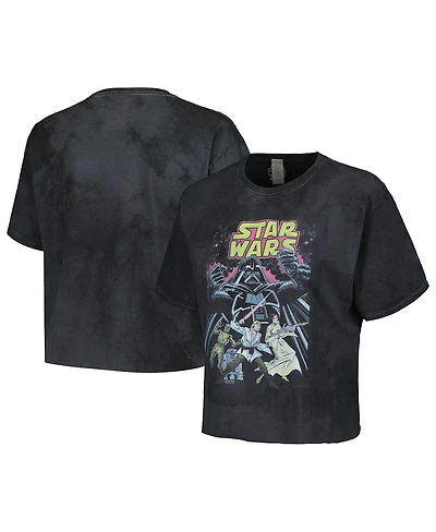 Mad Engine Men's and Women's Black Star Wars Comic T-Shirt
