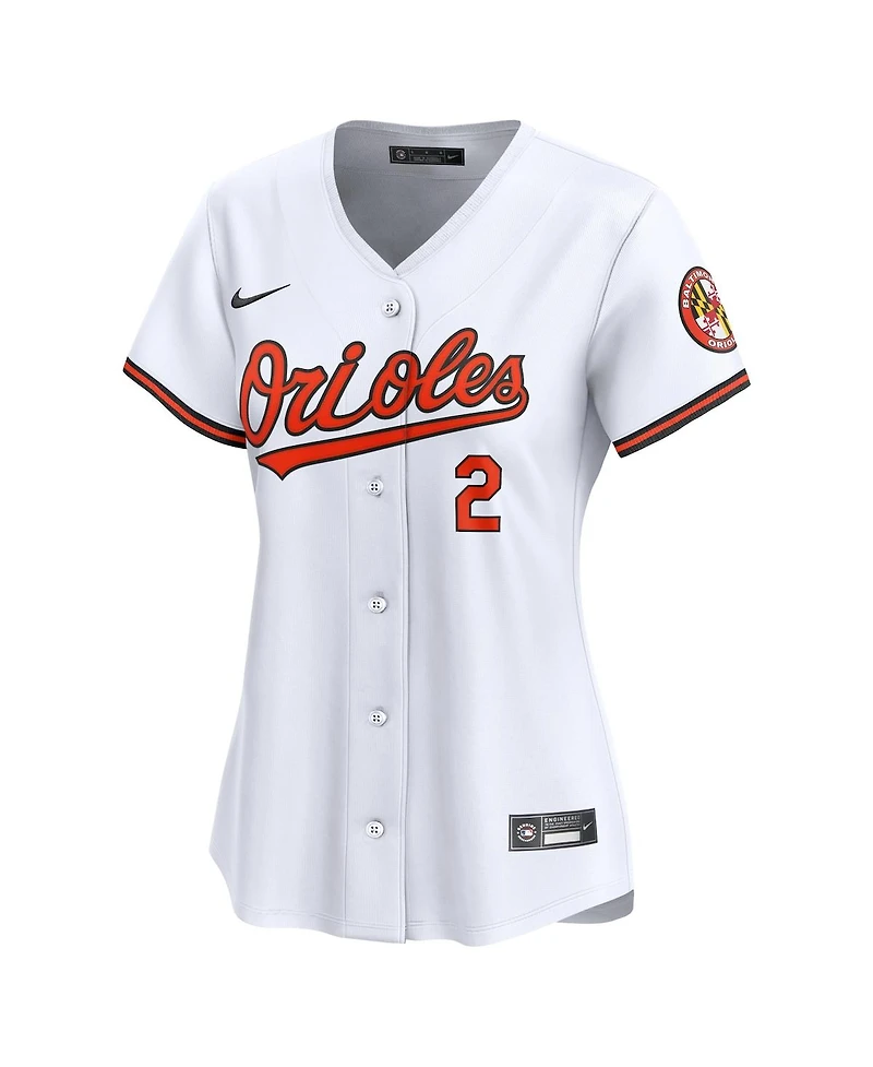 Nike Women's Gunnar Henderson White Baltimore Orioles Home Limited Player Jersey