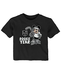 Outerstuff Toddler Los Angeles Kings Disney Rookie Year T-Shirt Shorts Set