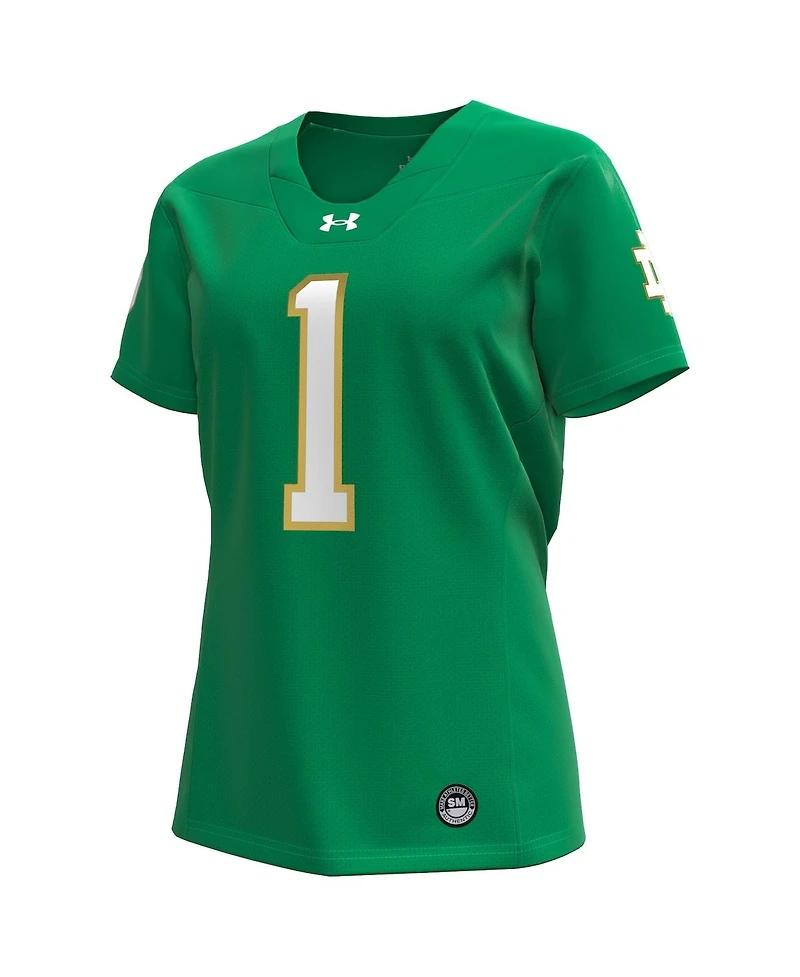 Under Armour Women's 1 Notre Dame Fighting Irish Replica Football Jersey