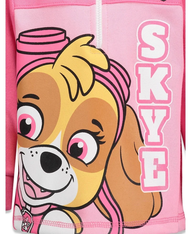 Paw Patrol Skye Everest Girls Fleece Half Zip Hoodie