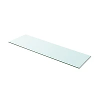 Shelf Panel Glass Clear 39.4"x11.8"