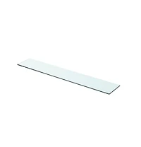 Shelf Panel Glass Clear 27.6"x4.7"