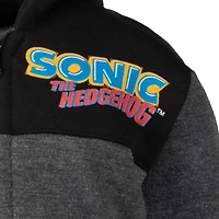 Sega Toddler Boys Sonic the Hedgehog Fleece Half Zip Hoodie to