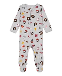 Harry Potter Baby Boys 2 Pack Zip Up Costume Sleep N' Play Coveralls Newborn to