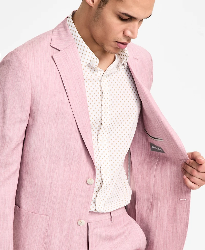 Michael Kors Men's Classic-Fit Suit Separates Jacket