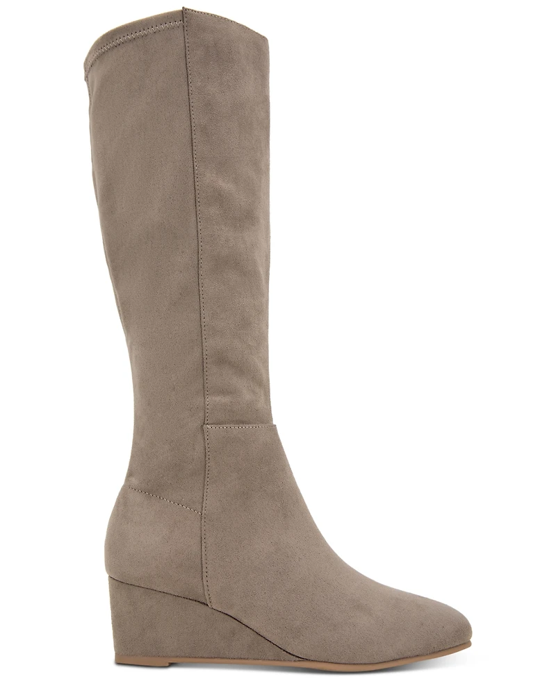 Style & Co Women's Jaylaa Wedge Boots, Created for Macy's