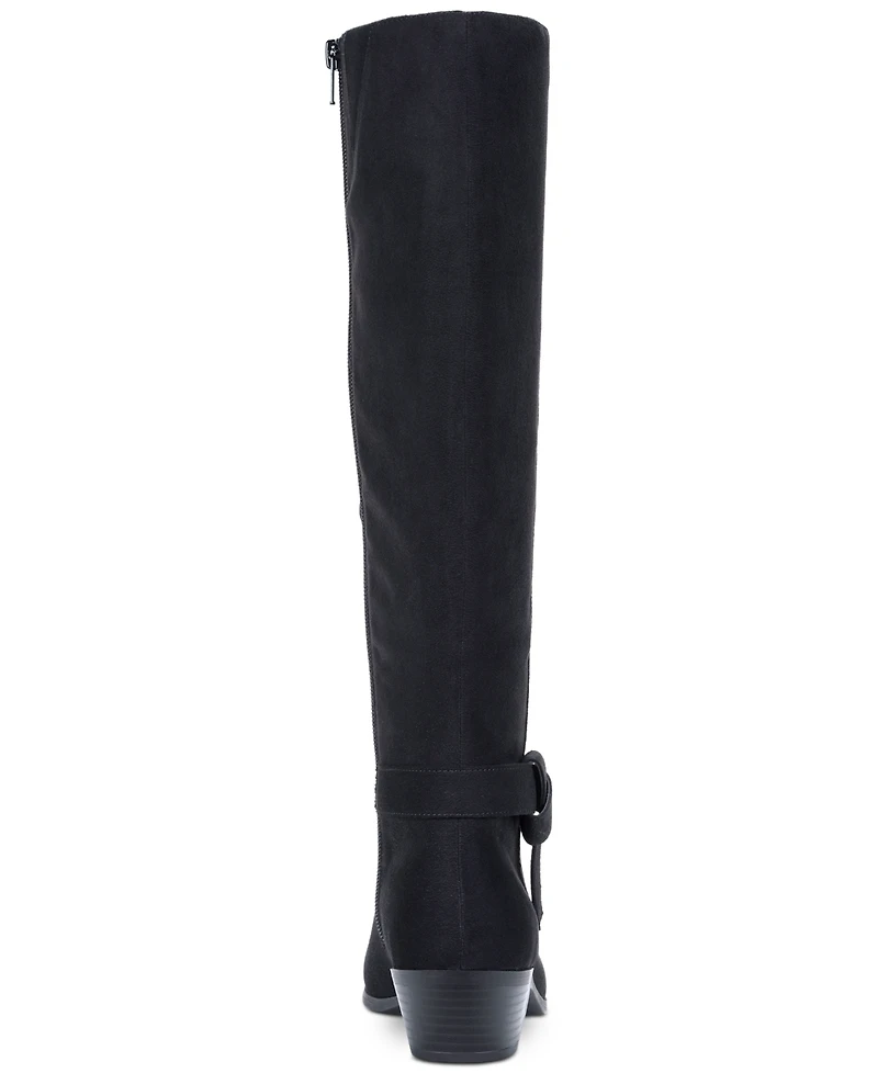 Style & Co Women's Omahaa Western Belt Boots, Created for Macy's