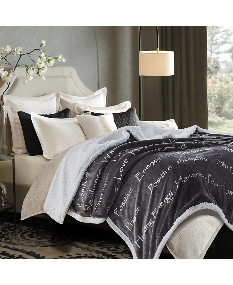 Chanasya Premium Healing Warm Hugs Caring Gift Blanket - for Positive Energy Love Support Comfort Strength Cancer Chemo Surgery Get Well