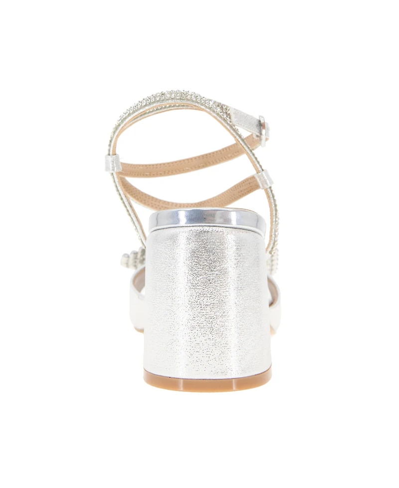 BCBGeneration Women's Tawny Block-Heel Bow Dress Sandals