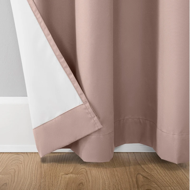 Cyrus Thermal 100% Blackout Back Tab Curtain Panel