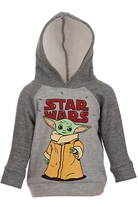 Starwars Toddler Boys Star Wars The Mandalorian Fleece Pullover Hoodie and Pants Outfit Set to (12 Months - 18-20)