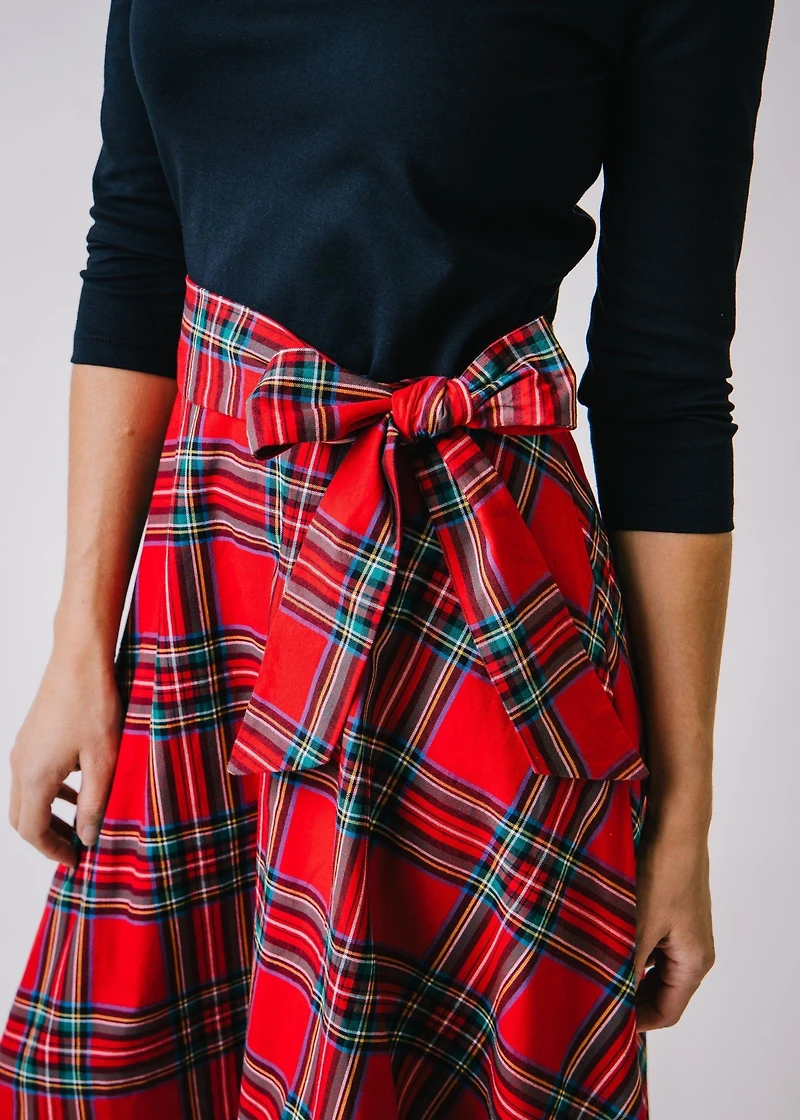 Hope & Henry Women's French Skater Dress