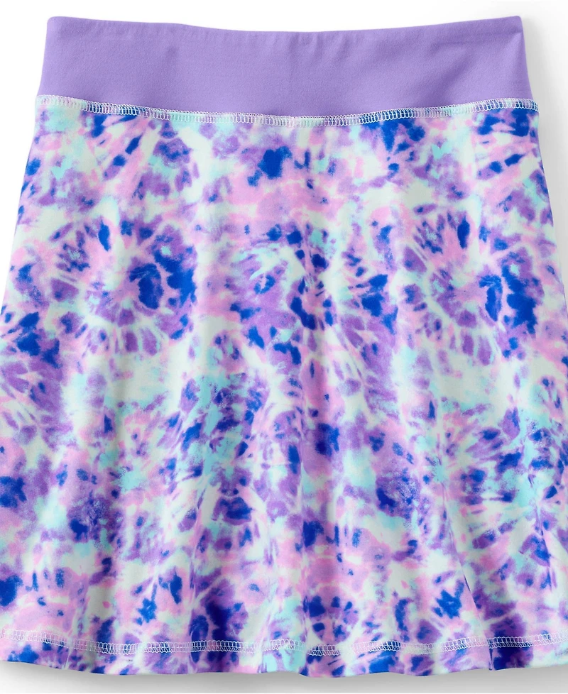 Lands' End Big Girls Plus Split Hem Active Skort