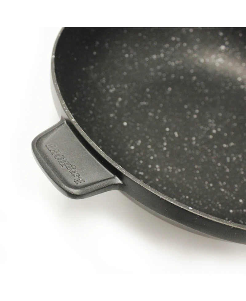 BergHOFF Gem 11" Nonstick Stir Fry Pan 4.1Qt., Black