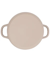 Crock Pot Artisan 7-Quart Round Dutch Oven - Matte Linen White W/ Gold Knob
