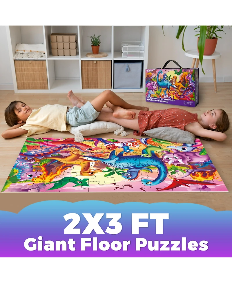 Quokka 2x3 Ft Giant Floor Puzzles for Kids Ages 4-6
