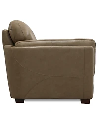 Closeout! Korder Leather Chair, Created for Macy's