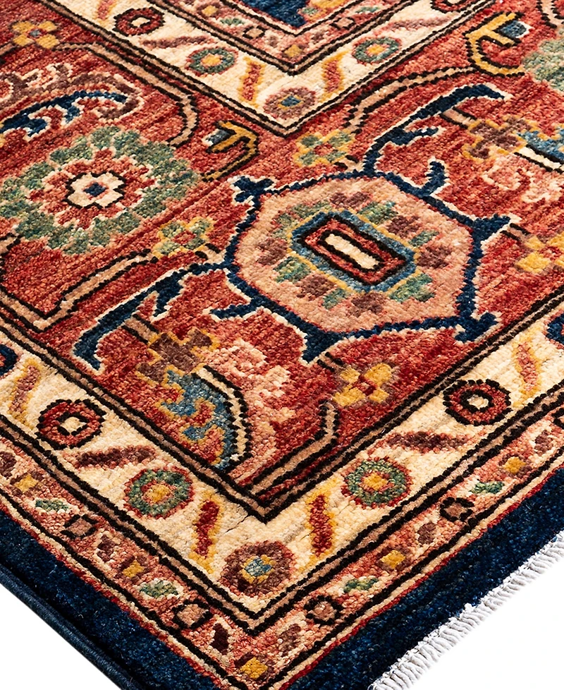 Adorn Hand Woven Rugs Serapi M1993 8'1"x9'9" Area Rug