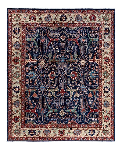 Adorn Hand Woven Rugs Serapi M1993 8'1"x9'10" Area Rug