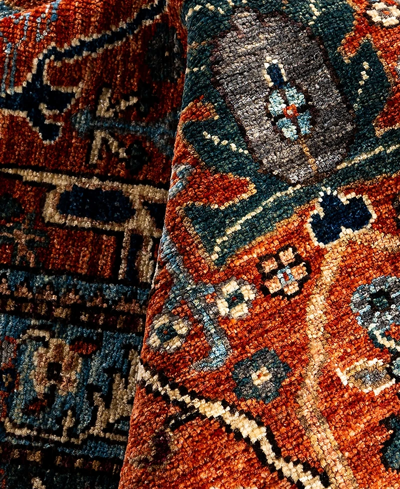 Adorn Hand Woven Rugs Serapi M1993 8'2"x9'6" Area Rug