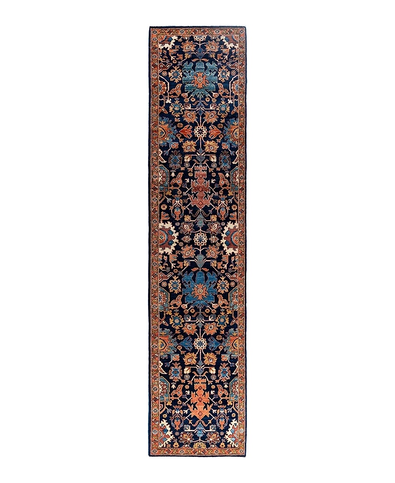 Adorn Hand Woven Rugs Serapi M1993 2'8"x11'4" Runner Area Rug