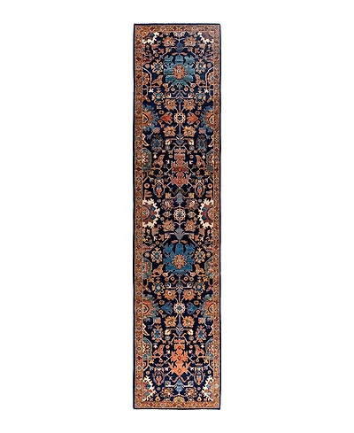 Adorn Hand Woven Rugs Serapi M1993 2'8"x11'4" Runner Area Rug