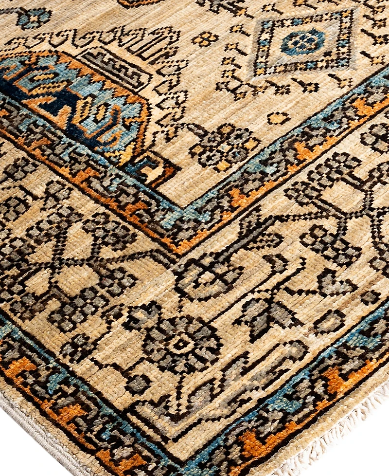 Adorn Hand Woven Rugs Serapi M1993 4'1"x6'1" Area Rug