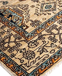 Adorn Hand Woven Rugs Serapi M1993 4'1"x6'1" Area Rug