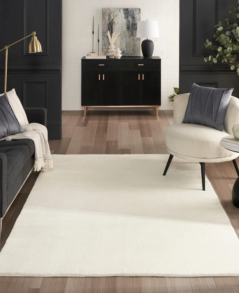 Nourison Home Plush Cloud PLC01 5'3"x7'3" Area Rug