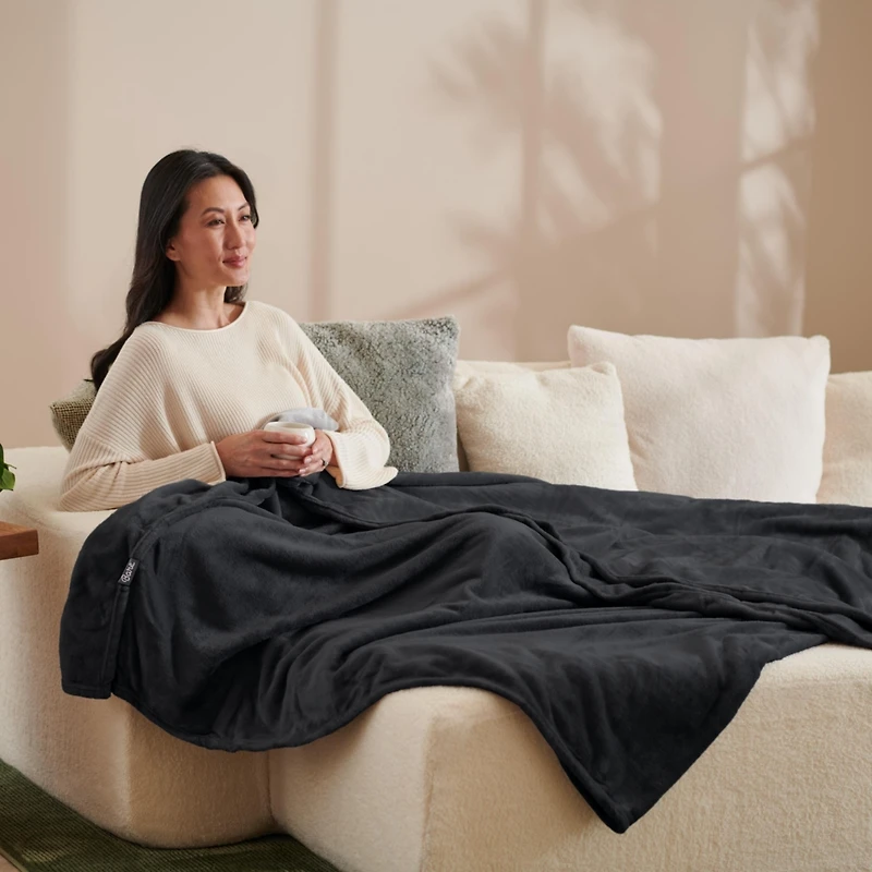 Bare Home Fleece Microplush Blanket
