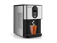 Slickblue Self Dispensing Nugget Ice Maker Countertop with Soft Chewable Pellet Ice Cubes