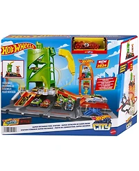 Hot Wheels City Super Recharge Fuel Station Toy Car