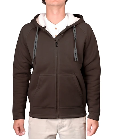 Vintage 1946 Men's Sherpa Bonded Reverse Fleece Hoodie