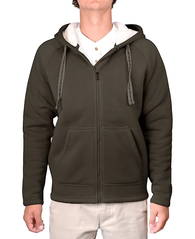 Vintage 1946 Men's Sherpa Bonded Reverse Fleece Hoodie