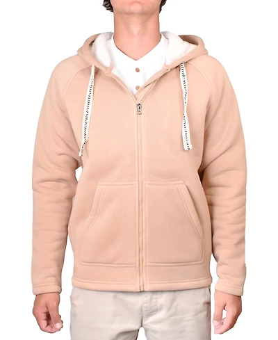 Vintage 1946 Men's Sherpa Bonded Reverse Fleece Hoodie