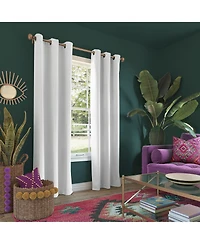 Riley Kids Bedroom Blackout Grommet Curtain Panel