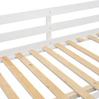 Streamdale Full over Bunk Bed with 4 Drawers and 3 Shelves-Gray