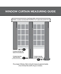 Cristo Crushed Sheer Voile Rod Pocket Curtain Panel