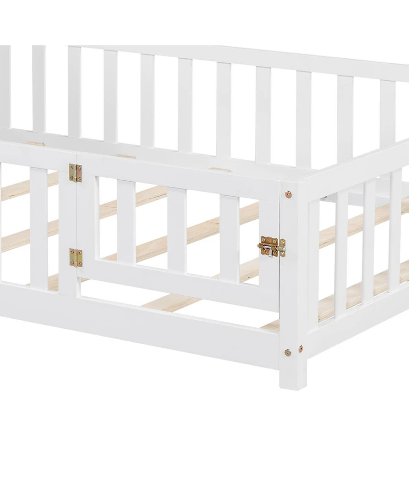 Versatile Floor Beds for Kids: Bookcases, Blackboards, & Storage