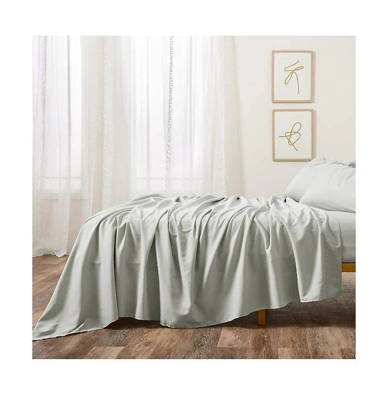 Cosy House Collection Luxury Sheets - Rayon Blend from Bamboo - Cooling & Breathable, Silky Soft
