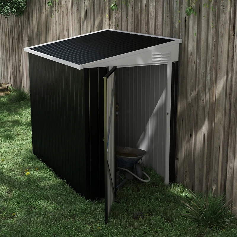 4x6 Metal Outdoor Storage Shed