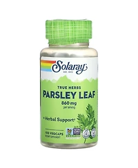 Solaray True Herbs Parsley Leaf - 100 VegCaps (430 mg per Capsule)