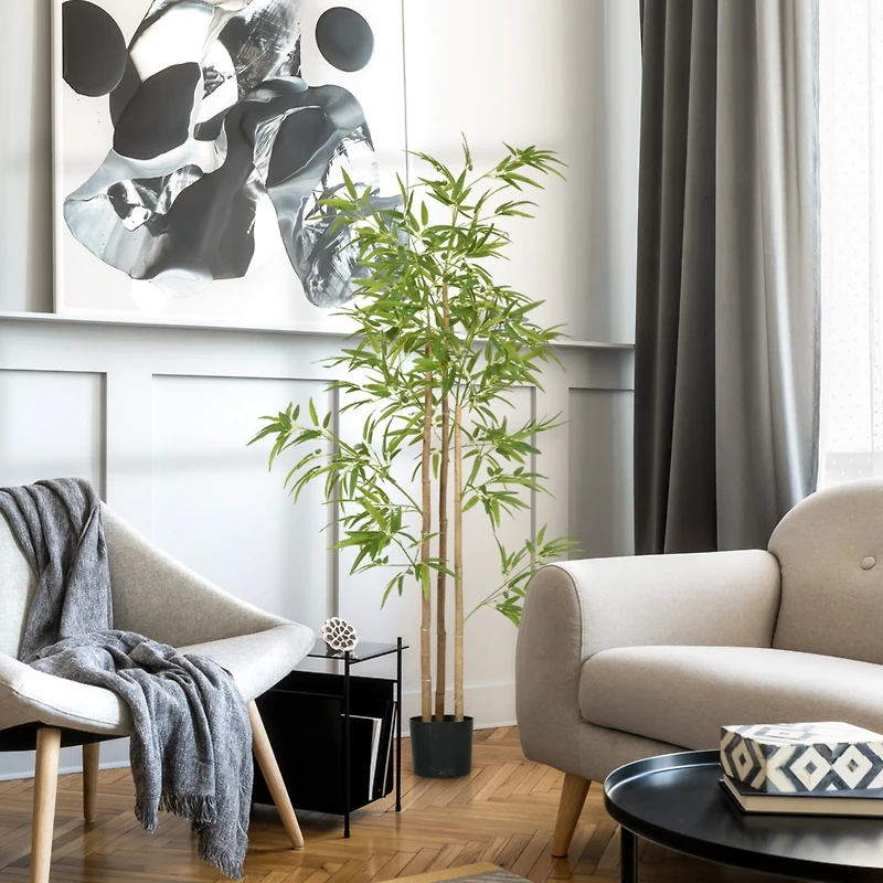 6ft Artificial Bamboo Plant