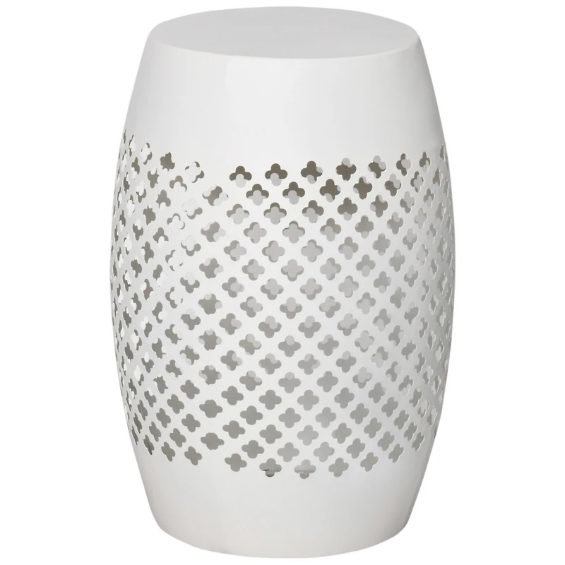 Round 12.5'' Steel Patio End Table