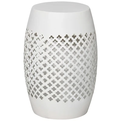 Round 12.5'' Steel Patio End Table