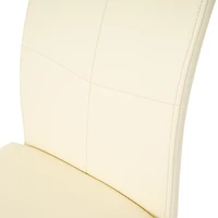 Streamdale Furniture Pu Upholstered Dining Chair (Set of 2)
