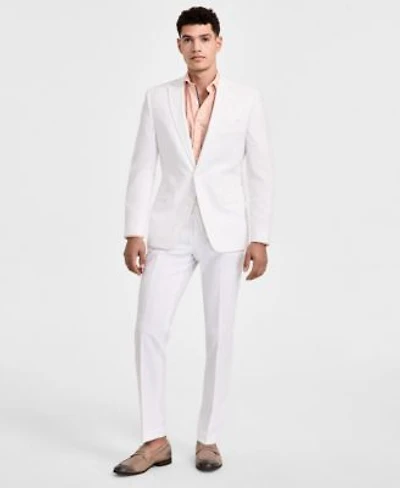 Bar Iii Mens Slim Fit Linen Suit Separates Exclusively At Macys