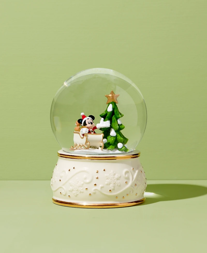 Lenox Mickey Mouse Snow Globe